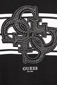 Девочка Хлопковое детское платье Guess J5YK04.KA6R4.9BYA чёрный