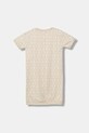 Guess rochie din bumbac pentru copii J5YK07.KAD74.9BYA bej AW25