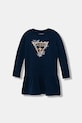Детска памучна рокля Guess син K3YK13.KA6W4.9BYA