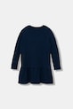 Детска памучна рокля Guess K3YK13.KA6W4.9BYA син AW25