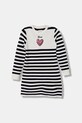 Guess sukienka wzorzyste granatowy K5YK07.Z3FU0.9BYA