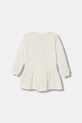 Guess sukienka bawełniana dziecięca K5YK11.KAD74.9BYA beżowy AW25