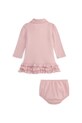 Polo Ralph Lauren sukienka bawełniana niemowlęca 310978846003 różowy AW25