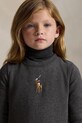 Otroška obleka Polo Ralph Lauren 312978991001 siva