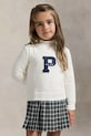 Dievčenské šaty Polo Ralph Lauren biela 312979024001