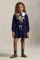 Παιδικό φόρεμα Polo Ralph Lauren σκούρο μπλε 312979035001