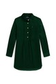 Dječja pamučna haljina Polo Ralph Lauren pamuk zelena 313A98220001