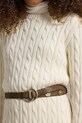 Otroška bombažna obleka Polo Ralph Lauren 313978860001 bež