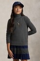 Polo Ralph Lauren sukienka dziecięca szary 313978991001