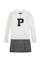 Παιδικό φόρεμα Polo Ralph Lauren 313979024001 λευκό AW25