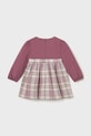 Mayoral rochie fete 2903.4A.Baby.9BYA rosu AW25