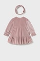 Mayoral rochie fete 2904.4A.Baby.9BYA roz AW25