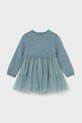 Haljina za bebe Mayoral dugi plava 2905.4A.Baby.9BYA
