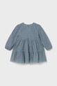 Mayoral rochie bebe 2907.4B.Baby.9BYA albastru AW25
