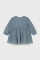 Mayoral rochie bebe 2907.4B.Baby.9BYA albastru AW25