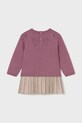 Mayoral rochie bebe 2908.4B.Baby.9BYA roz AW25