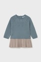 Mayoral rochie bebe mini albastru 2908.4B.Baby.9BYA