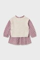 Mayoral rochie bebe 2913.4E.Baby.9BYA roz AW25