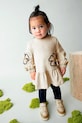 Дитяча сукня Mayoral довгий бежевий 2917.4G.Baby.9BYA