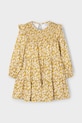 Mayoral rochie fete mini galben 4912.6E.Mini.9BYA