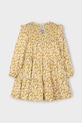 Mayoral rochie fete 4912.6E.Mini.9BYA galben AW25