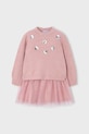 Dívčí šaty Mayoral mini růžová 4918.6K.Mini.9BYA