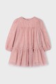 Mayoral rochie fete 4919.6K.Mini.9BYA roz AW25