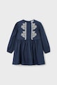 Παιδικό φόρεμα Mayoral εμπριμέ σκούρο μπλε 4992.6E.Mini.9BYA