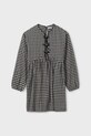 Mayoral vestito di cotone bambina tessuto grigio 7916.8J.Junior.9BYA