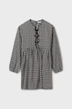Mayoral rochie din bumbac pentru copii mini gri 7916.8J.Junior.9BYA
