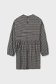 Mayoral vestito di cotone bambina 7916.8J.Junior.9BYA grigio AW25