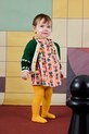 Бебешка памучна рокля Bobo Choses Dices 225AB088