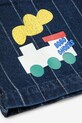 Bobo Choses sukienka bawełniana niemowlęca Choo Choo granatowy 225AB090