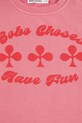 Dziewczynka Bobo Choses sukienka bawełniana dziecięca Have Fun 225AC087 różowy