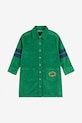 Bobo Choses vestito bambina Tic Tac Toe 225AC090 verde AW25