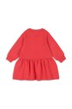 Konges Sløjd sukienka LOU SEQUIN SWEAT DRESS OCS KS103864.9BYA czerwony AW25