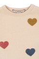 Девочка Детское платье Konges Sløjd LOU TERRY SWEAT DRESS OCS KS103869.9BYA бежевый