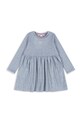 Бебешка рокля Konges Sløjd ROLI DRESS еластичен виолетов KS103968.9BYA