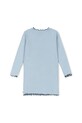 Konges Sløjd sukienka RIVI RIB DRESS OCS KS104073.9BYA niebieski AW25