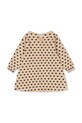 Детское платье с хлопком Konges Sløjd CHLEO DRESS GOTS KS103751.9BYA бежевый AW25