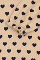 Детское платье с хлопком Konges Sløjd CHLEO DRESS GOTS бежевый KS103751.9BYA