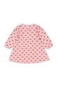 Παιδικό βαμβακερό φόρεμα Konges Sløjd DREY DRESS GOTS KS103782.9BYA ροζ AW25