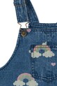 Девочка Хлопковое детское платье Konges Sløjd MAGOT OVERALL DRESS GOTS KS103887.9BYA тёмно-синий