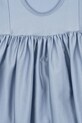 Dievčenské šaty Konges Sløjd MOUSSE PUFF DRESS modrá KS103928.9BYA