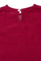 Dievčenské šaty Konges Sløjd VELOU DRESS GOTS burgundské KS104029.9BYA