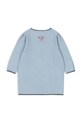 Παιδικό φόρεμα με προσθήκη μαλλιού Konges Sløjd ALEXA KNIT DRESS KS101390.9BYA μπλε AW25