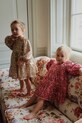Konges Sløjd sukienka dziecięca LILA SEQUINS BOW DRESS KS103858.9BYA
