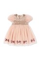 Konges Sløjd sukienka dziecięca MEI DRESS KS103906.9BYA różowy AW25