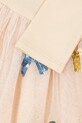 Konges Sløjd sukienka dziecięca YVONNE BALLERINA DRESS beżowy KS104045.9BYA
