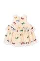 Konges Sløjd sukienka dziecięca YVONNE FAIRY DRESS KS104046.9BYA beżowy AW25